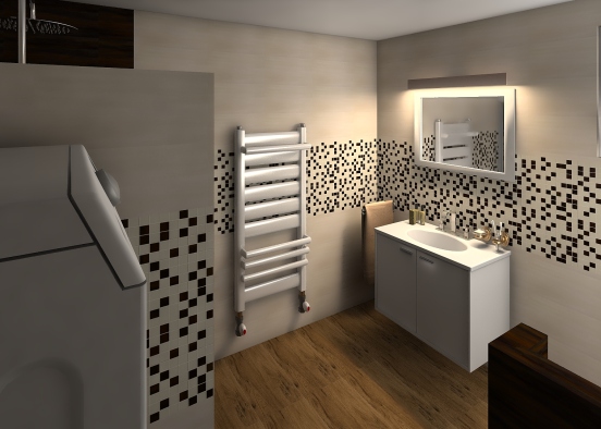 Koupelna Design Rendering