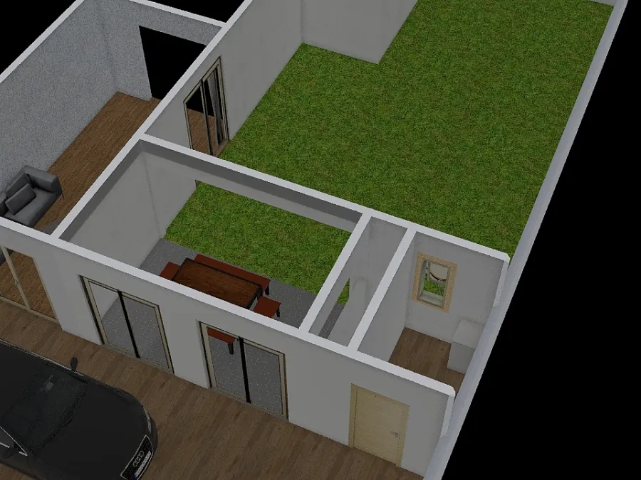 Garaje OPC 3/2 3d design renderings