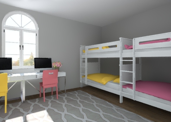 Small Bedroom Design Rendering