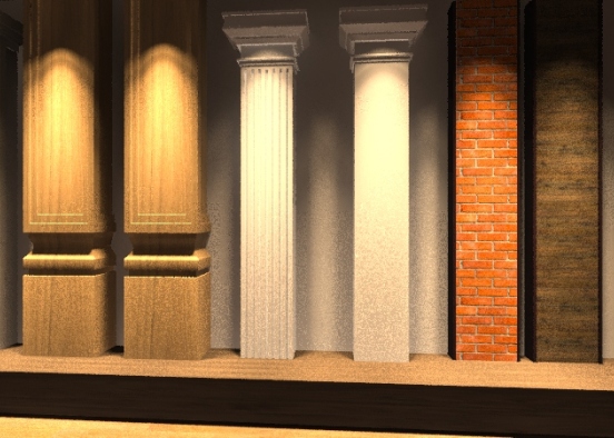 doble altura columnas prueba Design Rendering