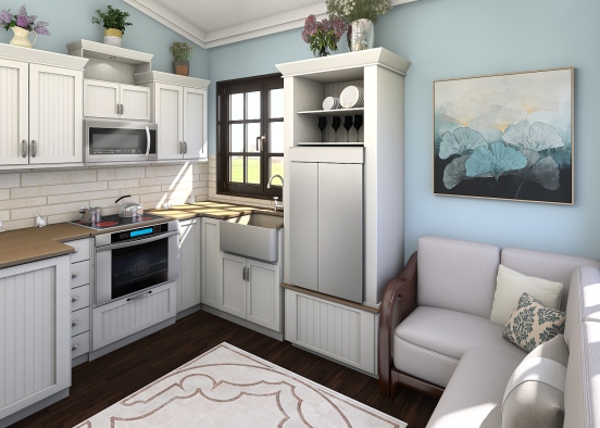 Tiny Home Country Design Rendering
