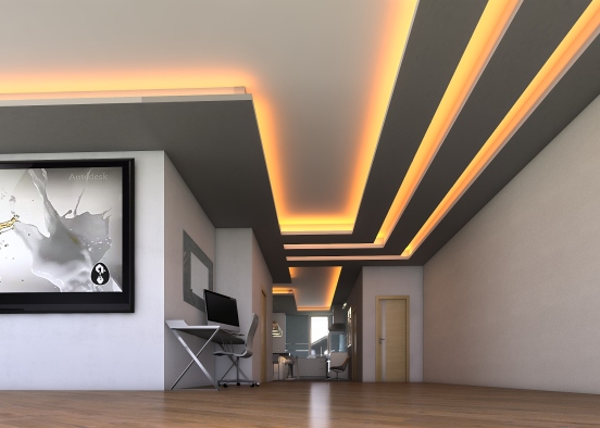 full house-ceiling seperated Design Rendering