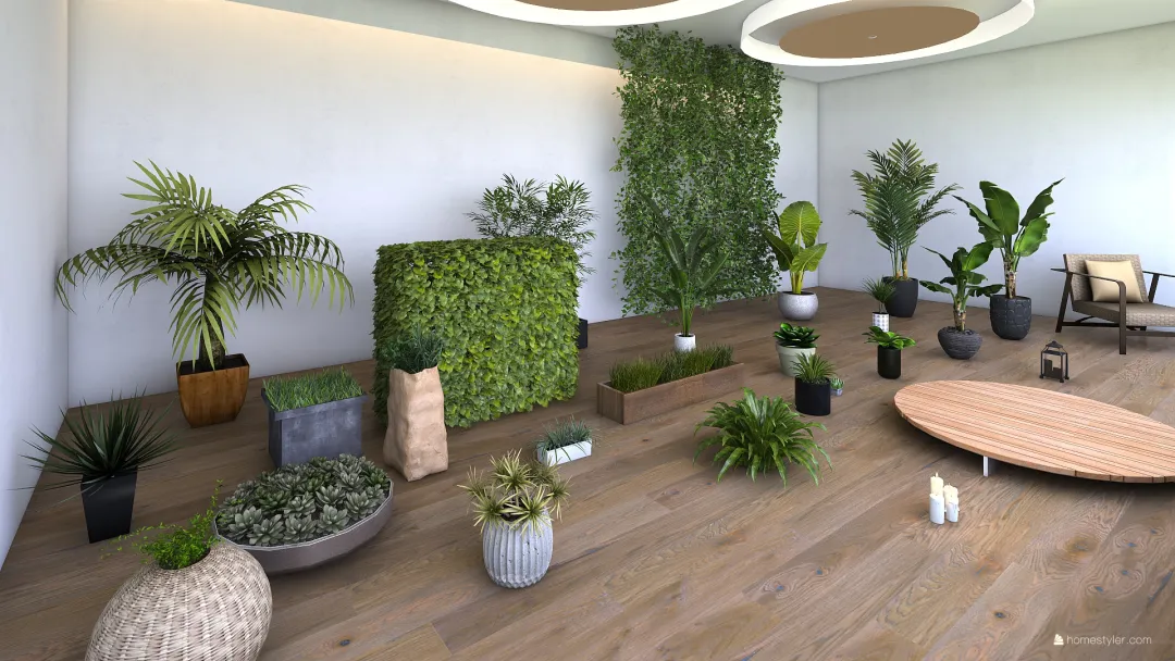 plantas 3d design renderings