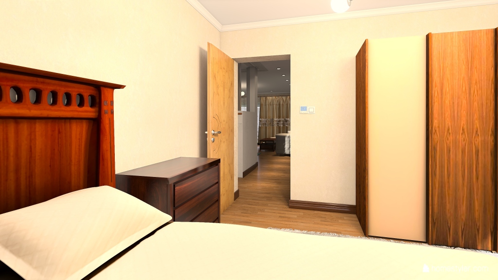Elderly Room 3d design renderings