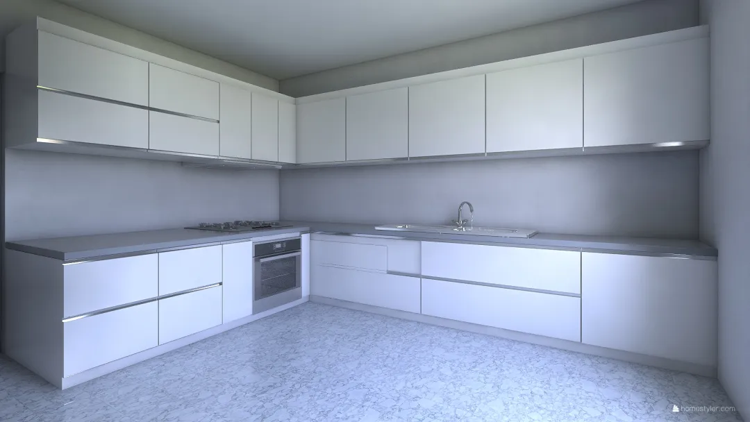 مطبخ عفاف 3d design renderings