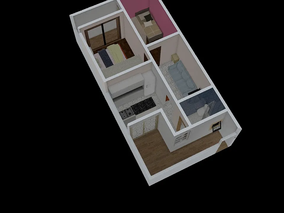 projeto casa 02 3d design renderings