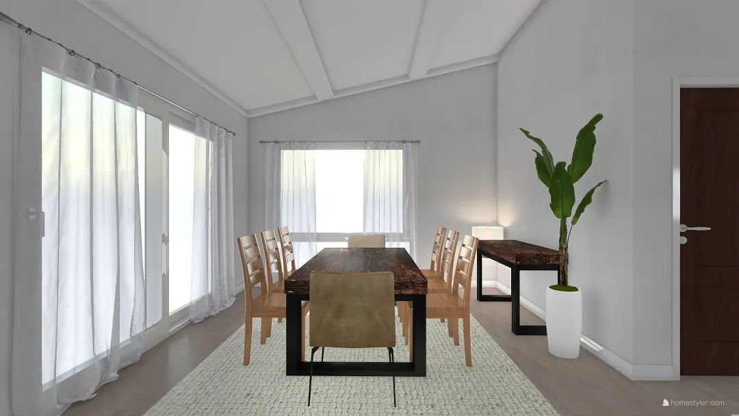 JENNIFER DINING ROOM 3d design renderings