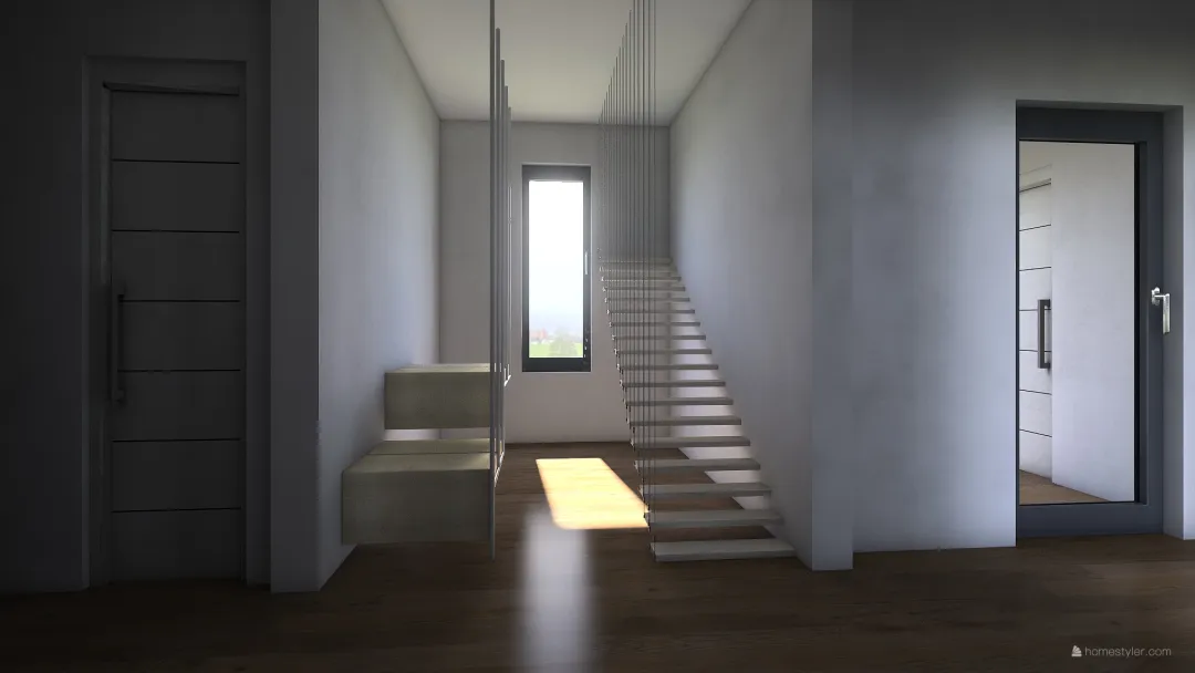 Блок 1 - дом 3d design renderings