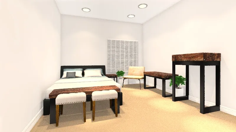 lauren bedroom 3d design renderings