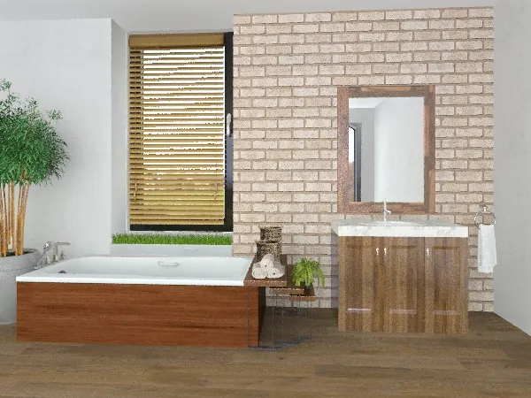 loft bath 3d design renderings