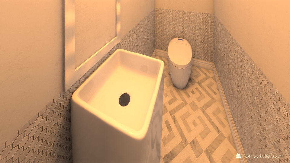Bathroom SF 3d design renderings