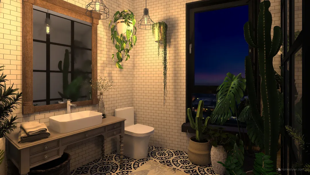 nyc apartment bathroom 3d design renderings
