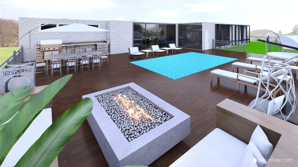 Modern Comfy house 3d design renderings