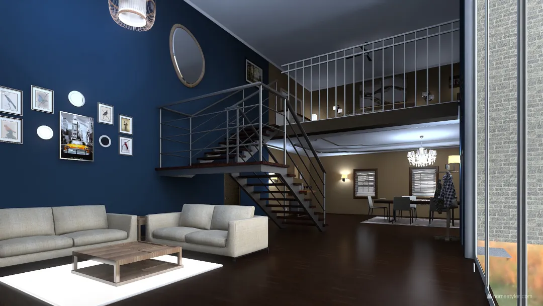 Timothy's 3rd House 3d design renderings