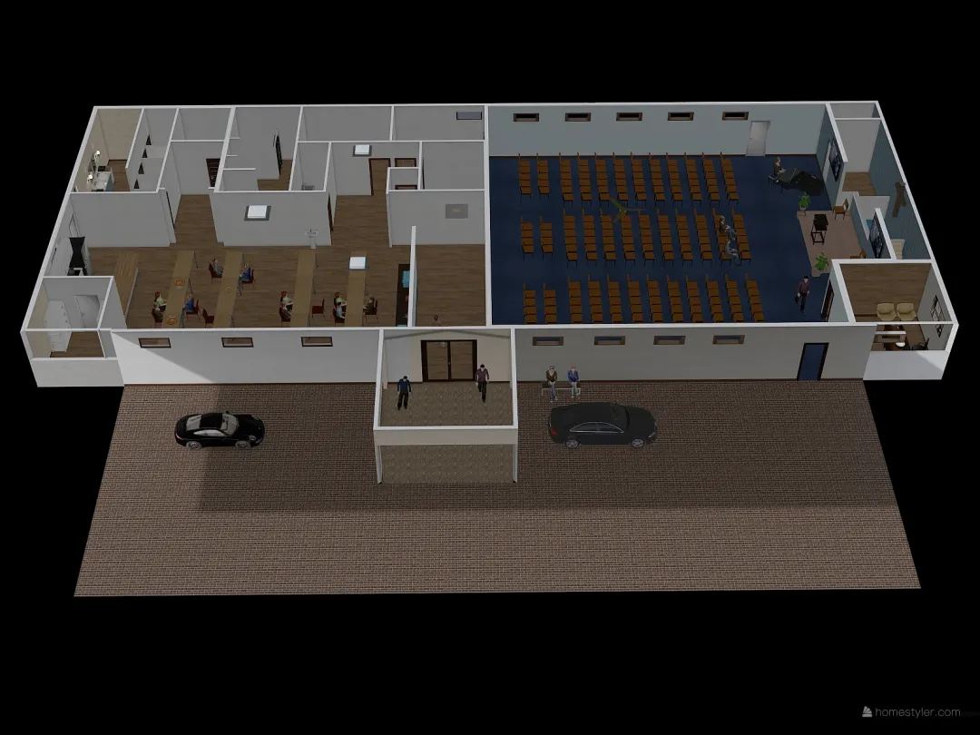 GBC building option 3 24 Mar 2020 3d design renderings