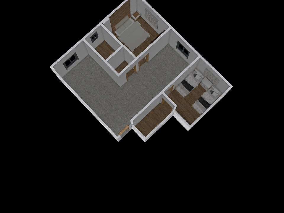 Salamah 2 - Back Appartment 3d design renderings