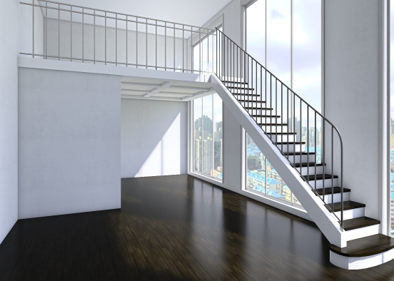 Studio Loft (2 Floors) Design Rendering