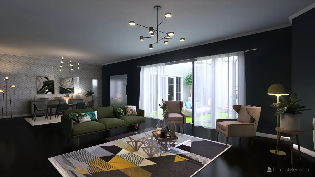cyprus apartment 3d design renderings