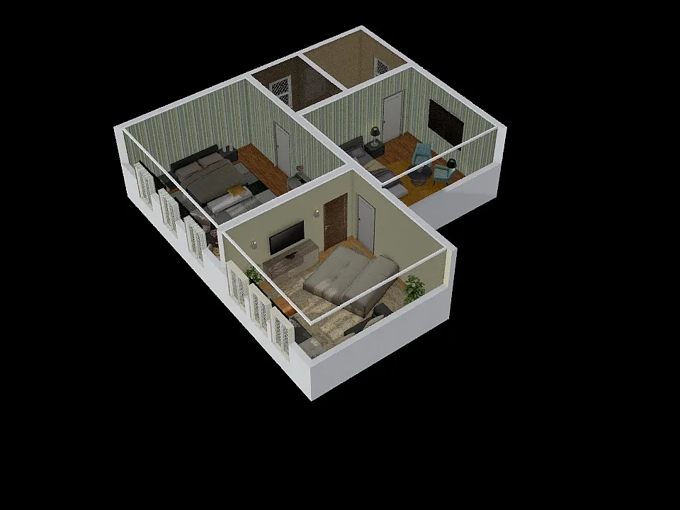 123456Cool house 3d design renderings