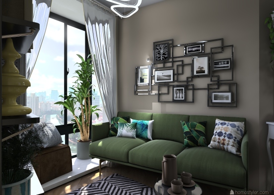 small apartaments  Design Rendering