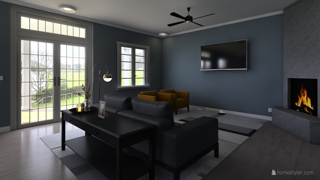 Another House-Small 3d design renderings