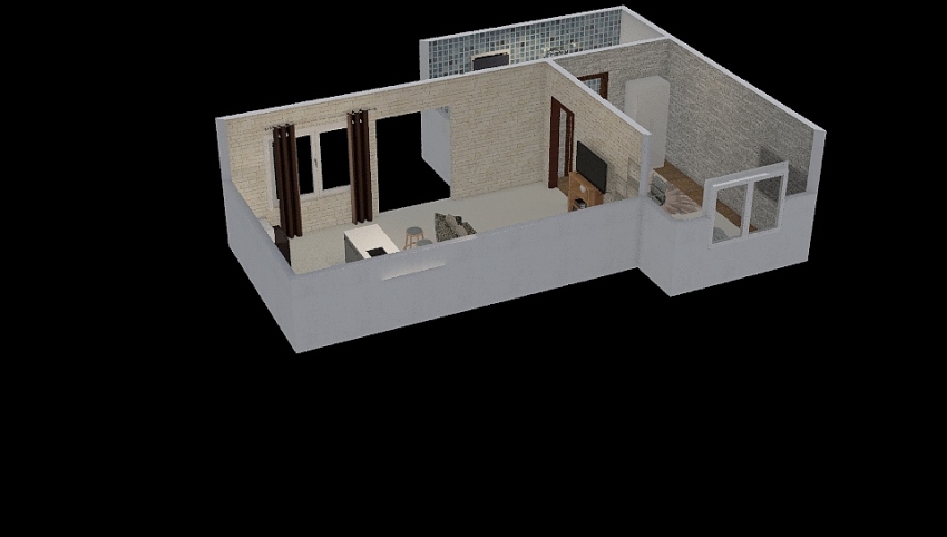 h2 small space 3d design picture 53.96