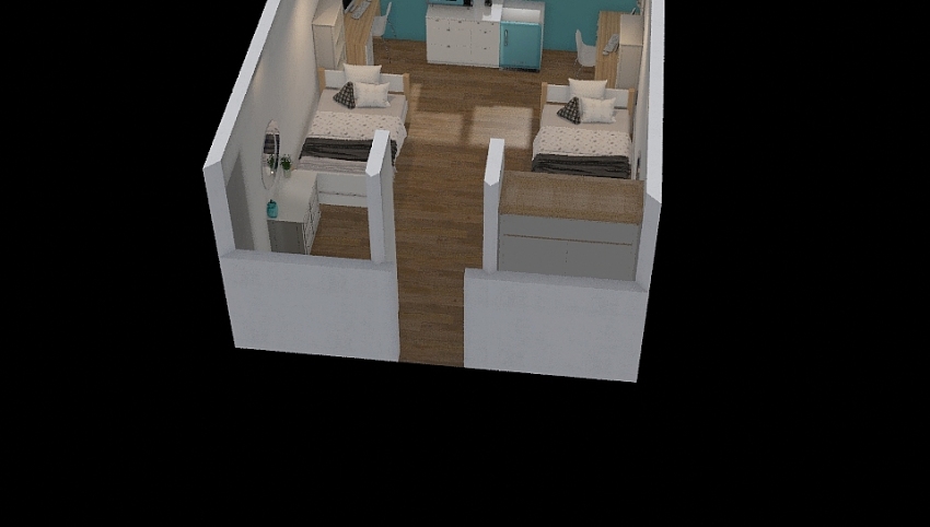 Dorm 3d design picture 29.22