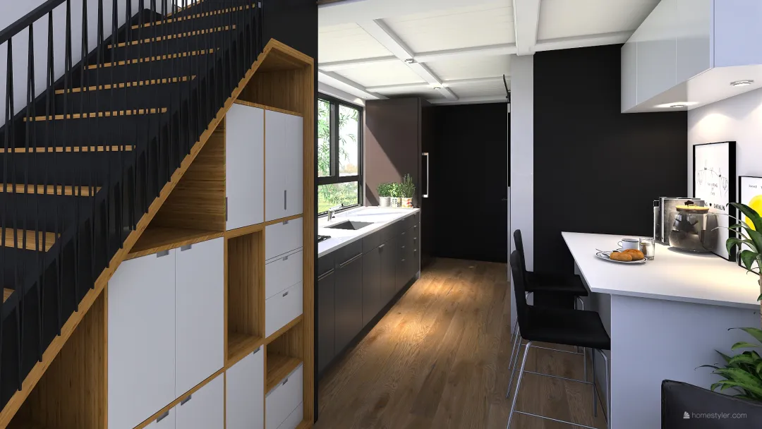tiny house B7 3d design renderings