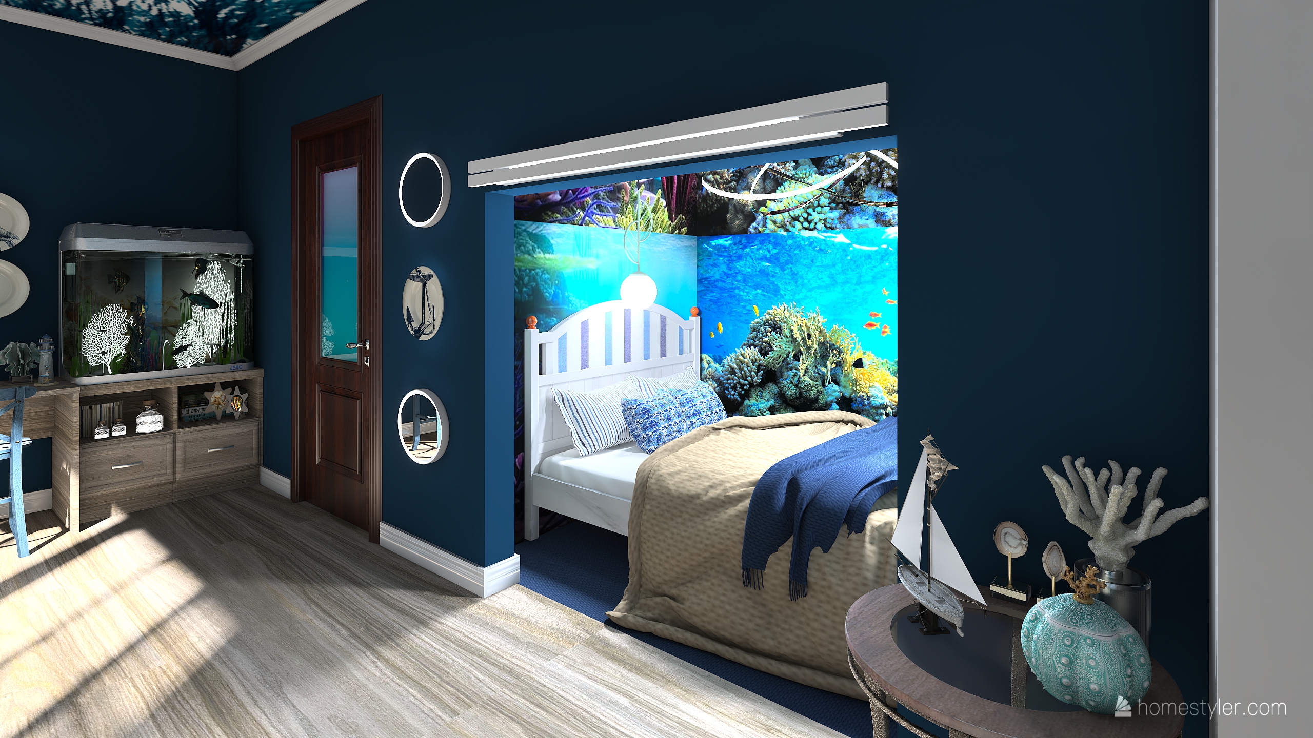 Underwater Bedroom - Photos & Ideas