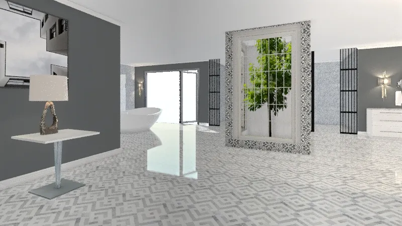 bathroom 3d design renderings