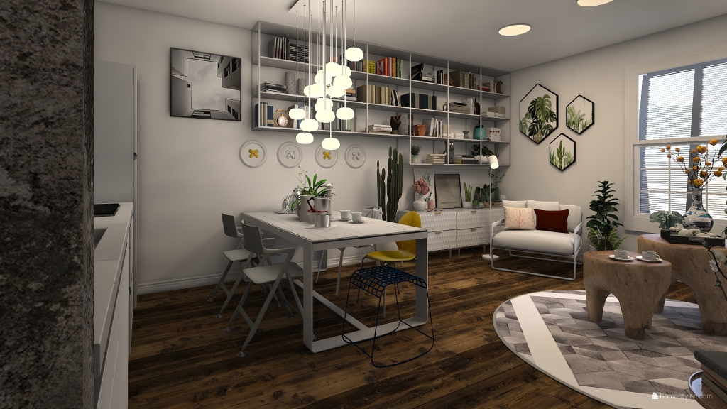 Living Room 3d design renderings
