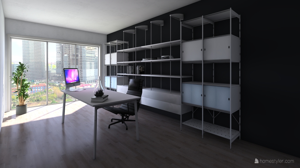OFFICE 3d design renderings