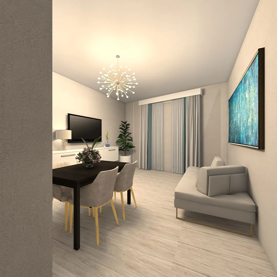 appartamento R5 3d design renderings
