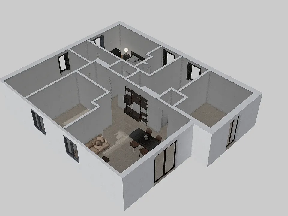 LONGO'S HOUSE 3d design renderings
