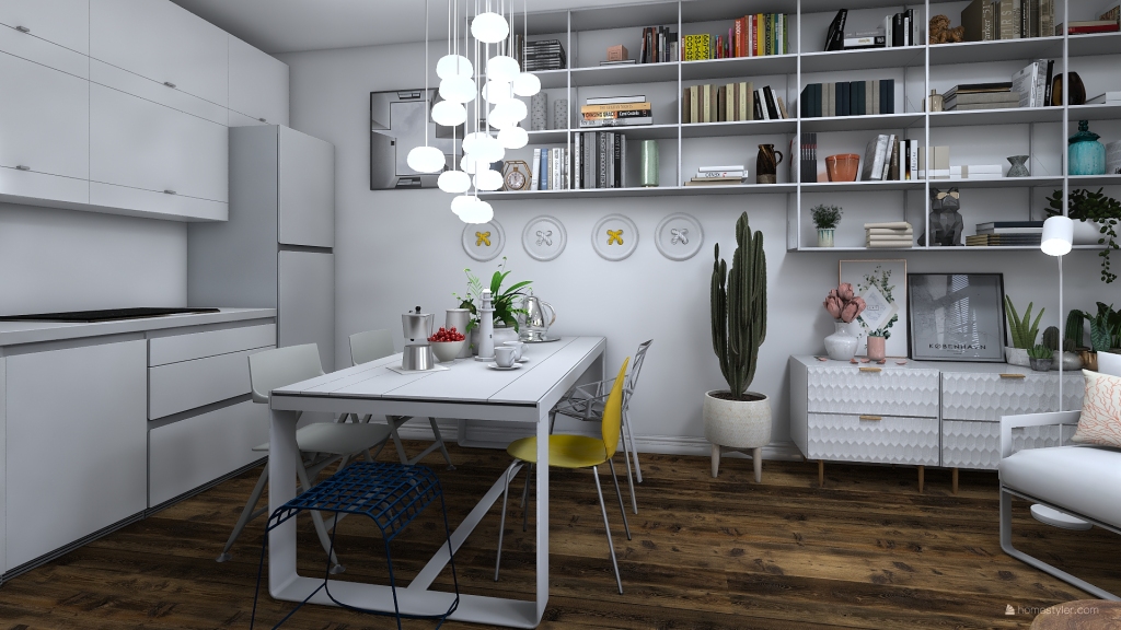 Living Room 3d design renderings