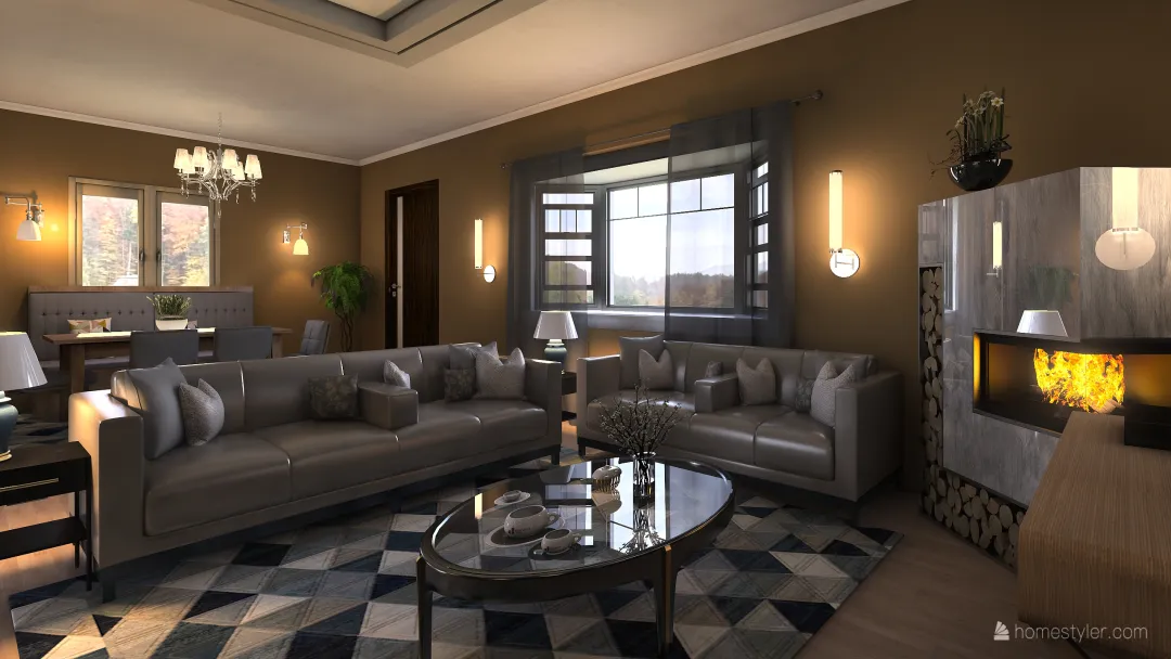 House 3 3d design renderings