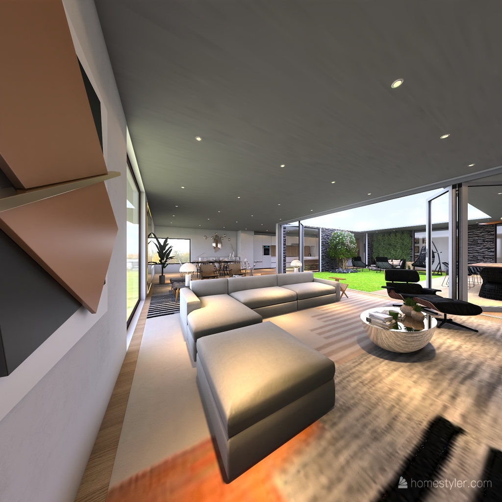 green house 3d design renderings