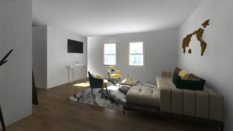 Normal cute apartment 3d design renderings