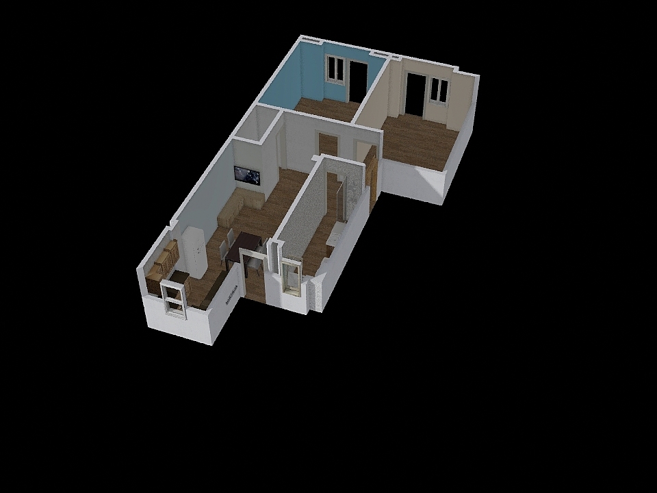 pianta casa mamma11 3d design renderings