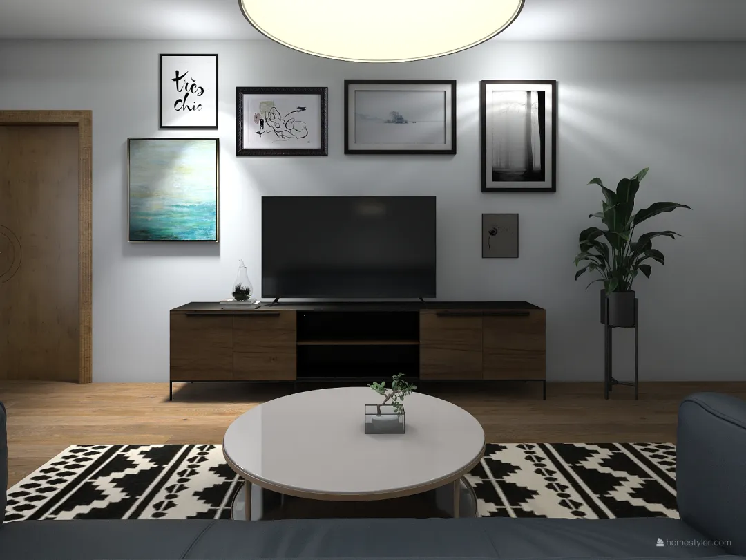 JLawson Tv Wall 3d design renderings