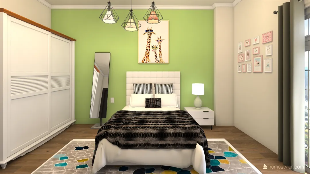 hussein's room 3d design renderings
