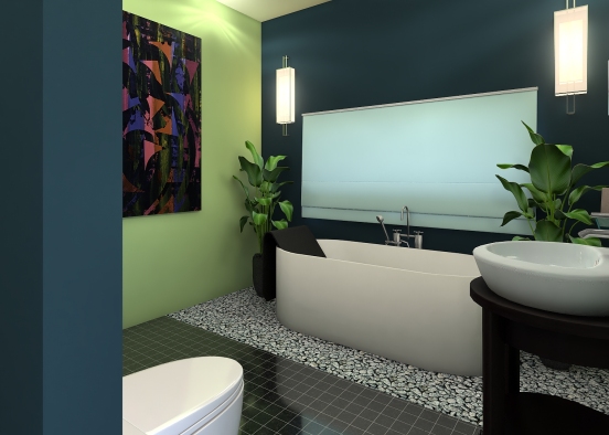 Bathroom Design Design Rendering