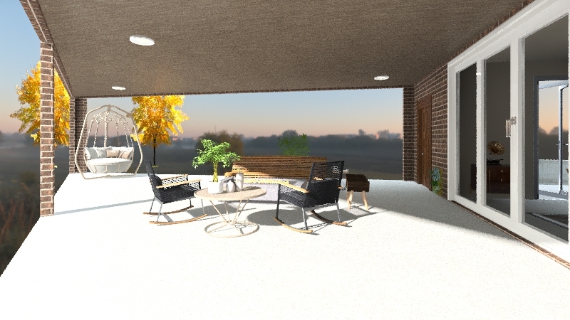 Porch & Balcony2 3d design renderings