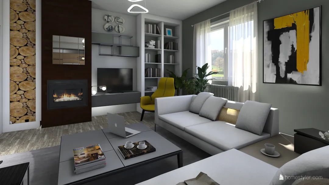 Casa ALBERTI 3d design renderings