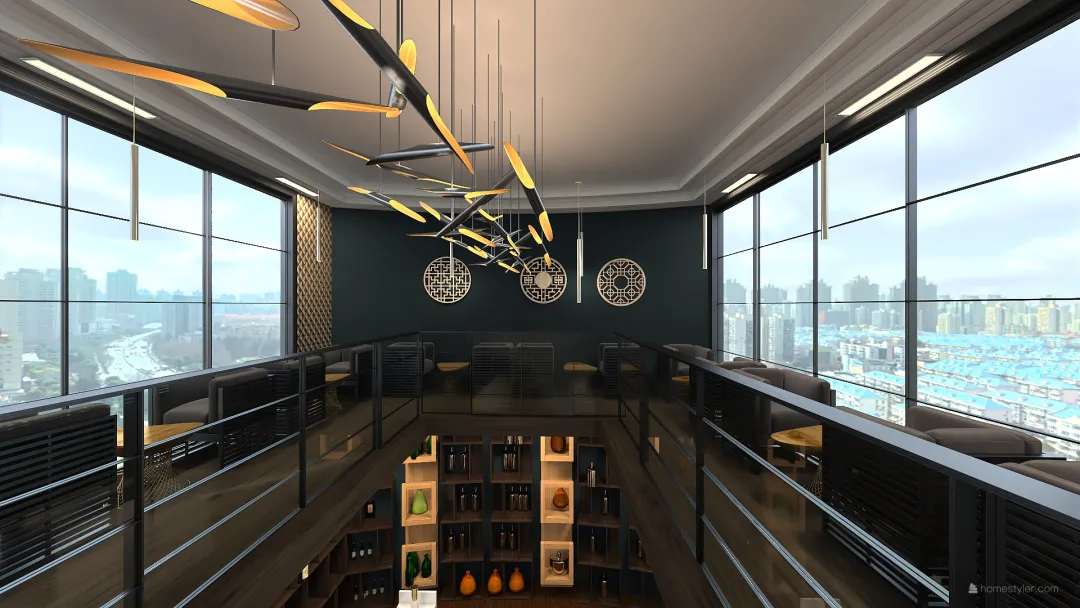 licor store 3d design renderings