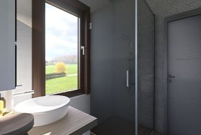 Dolní koupelna Design Rendering