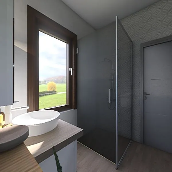 Dolní koupelna 3d design renderings