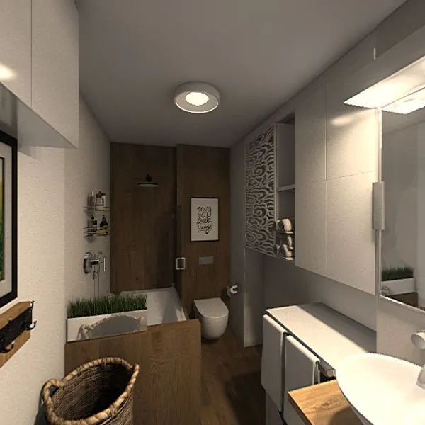 WC zaślepk 3d design renderings