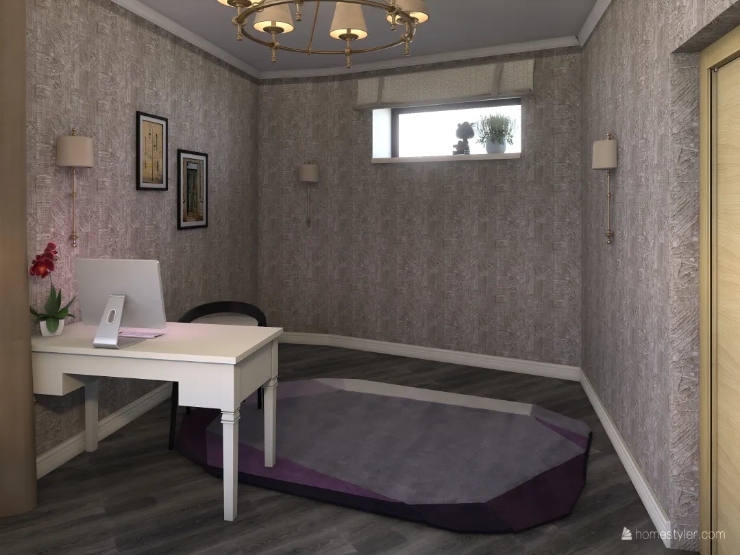 Ирина 3й эт комната отдыха дубль 3d design renderings