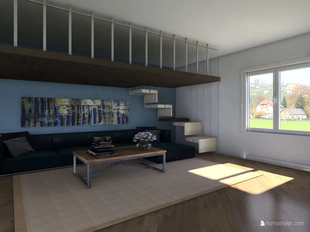 casa campagna 3d design renderings